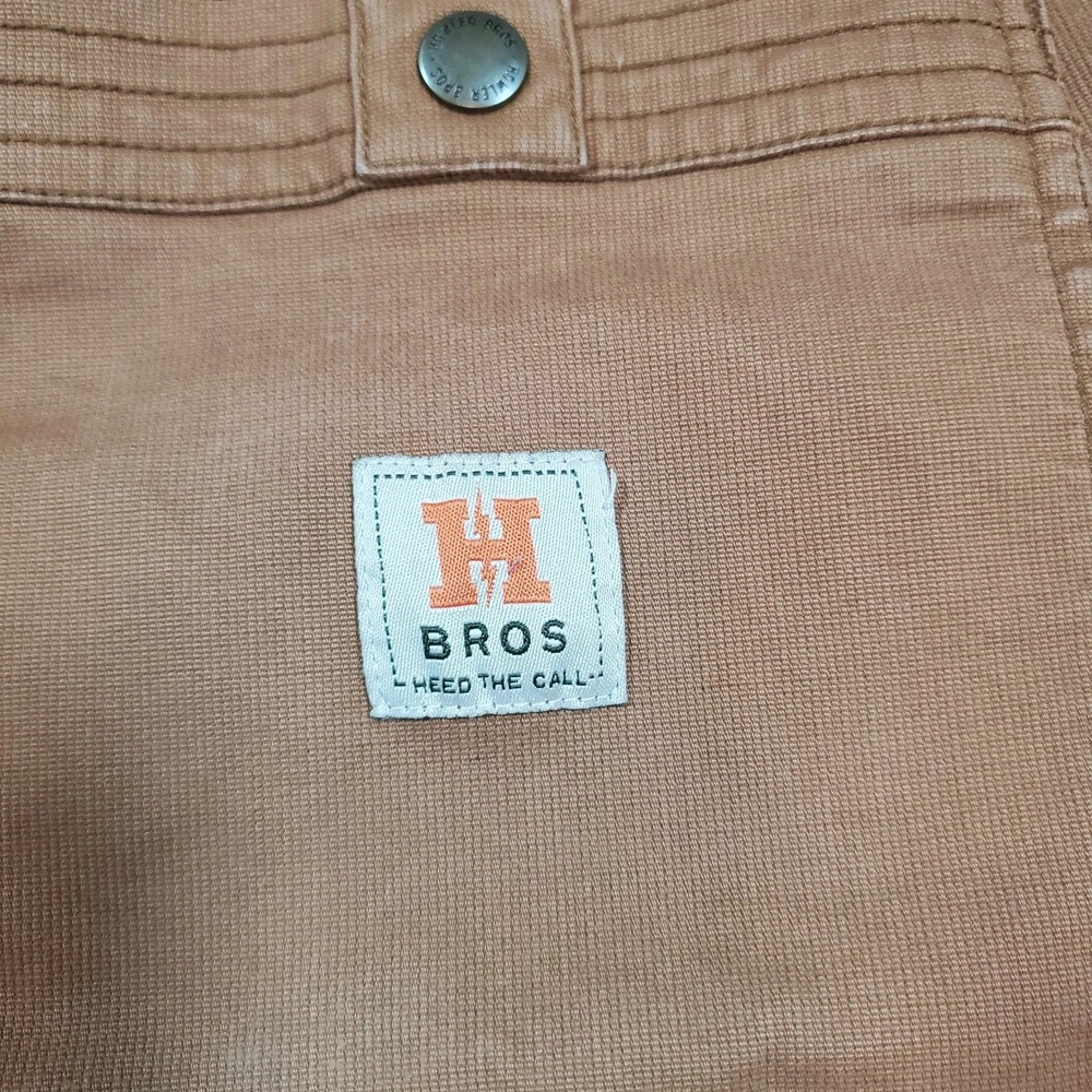 Howler Brothers Clarksville Walk Shorts Men's 34 Tan Utility Outdoors Hiking 8" - Picture 7 of 9